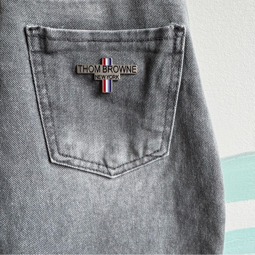 Thom Browne cropped Jeans